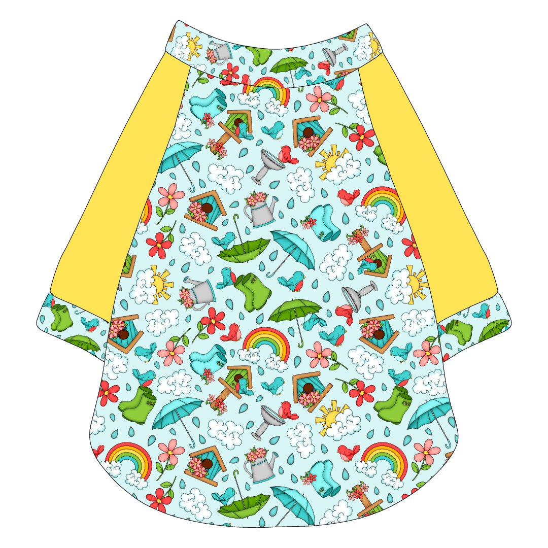 Rainy Day Delight - The Raglan Jersey