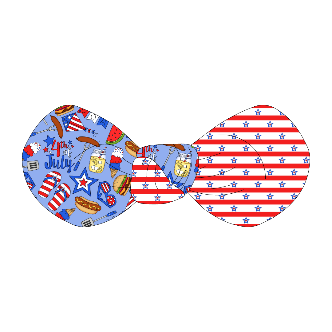 Red, White & BBQ - Red, White & BBQ - The Knot Bow