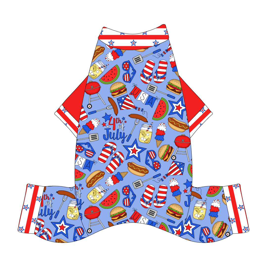 Red, White & BBQ - Red, White & BBQ - Mon Ami Jammies