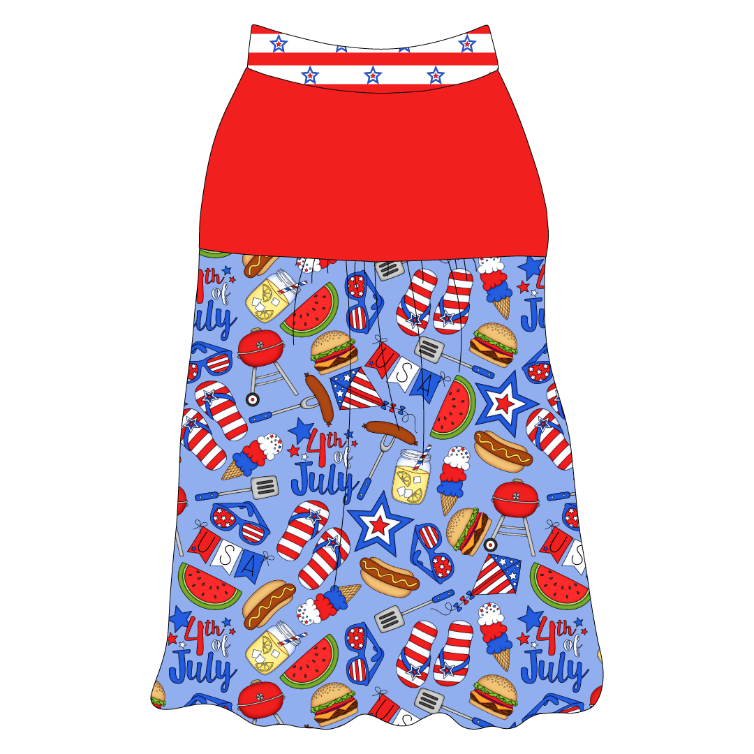 Red, White & BBQ - Red, White & BBQ - The Sophia Tank