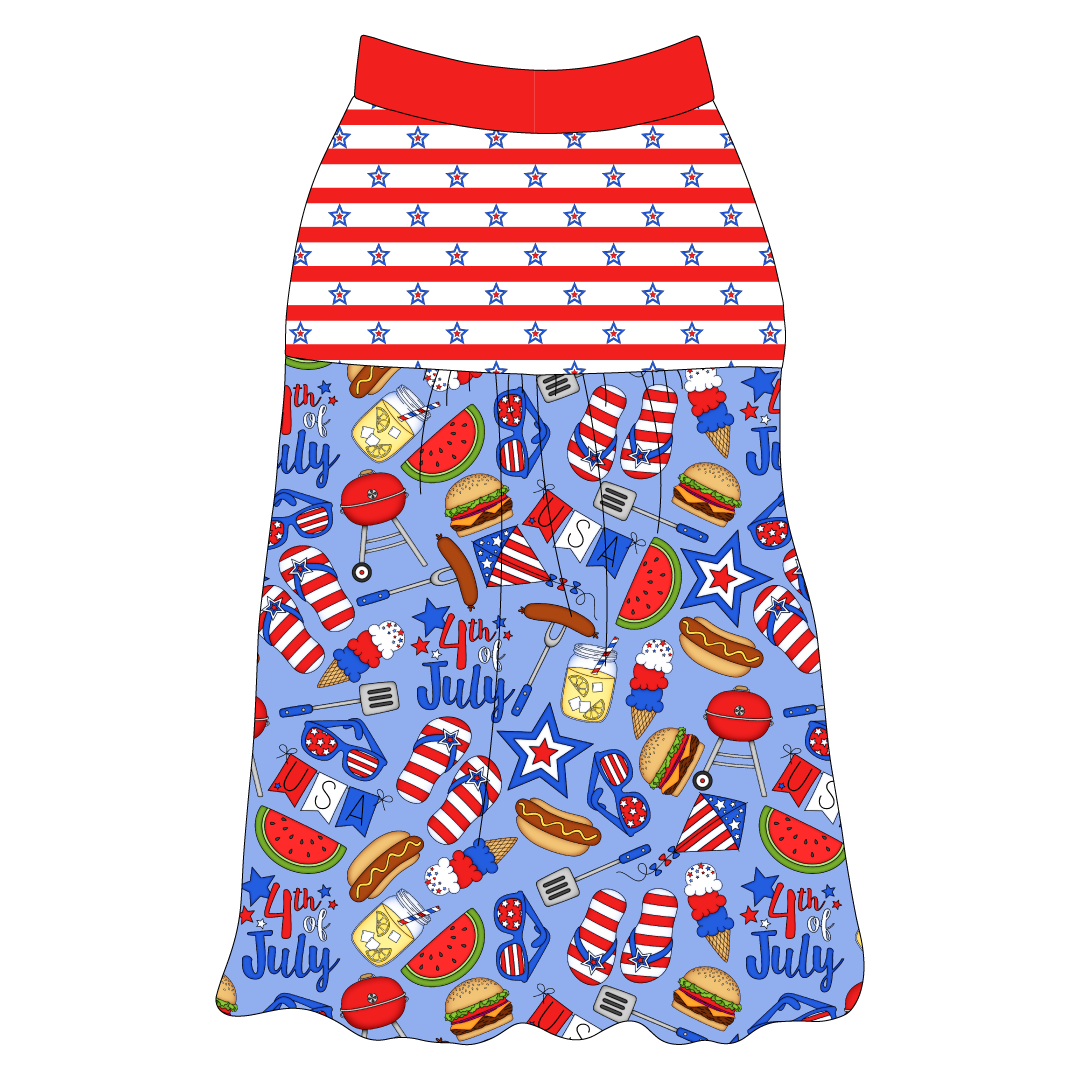 Red, White & BBQ - Red, White & BBQ - The Sophia Tank