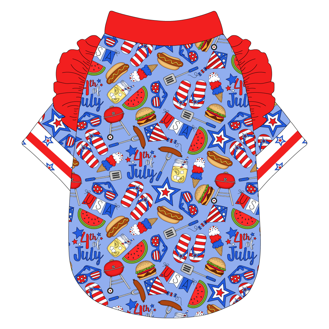 Red, White & BBQ - Red, White & BBQ - The Sylvie Tee