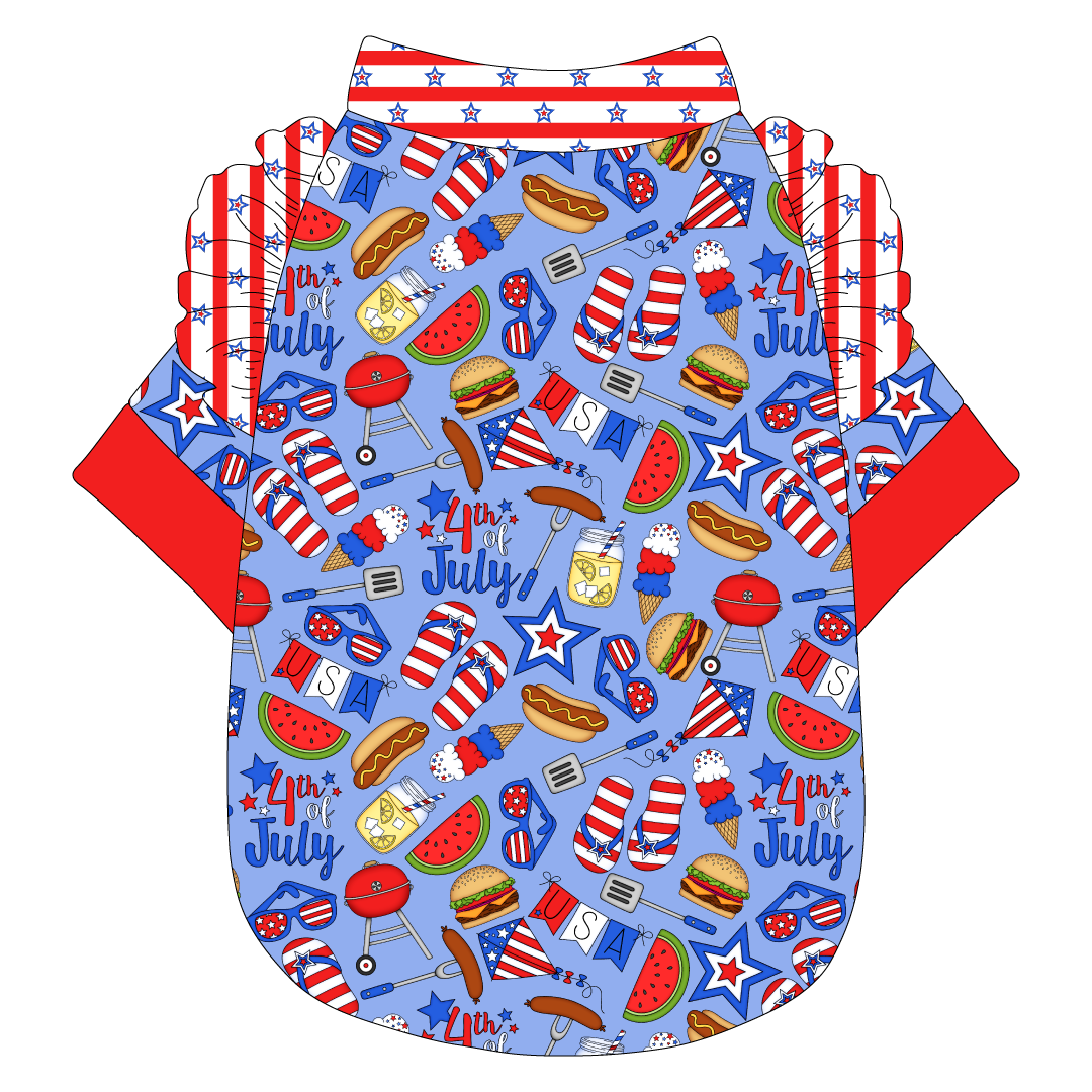 Red, White & BBQ - Red, White & BBQ - The Sylvie Tee
