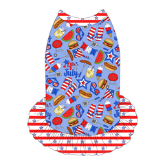 Red, White & BBQ - Red, White & BBQ - The Tank With Skirt