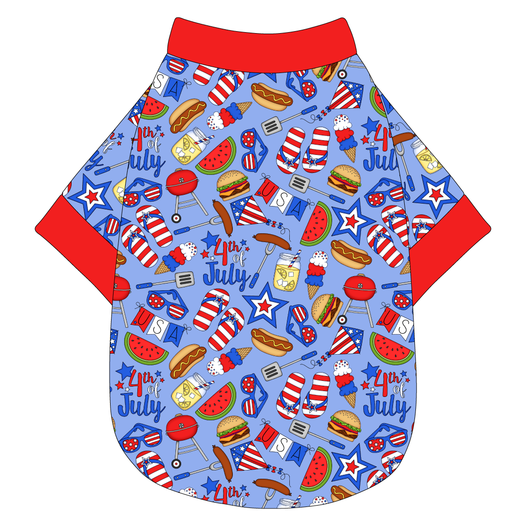 Red, White & BBQ - Red, White & BBQ - The Basic Tee