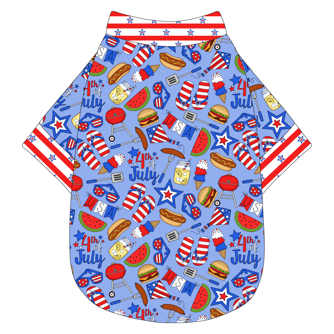 Red, White & BBQ - Red, White & BBQ - The Basic Tee
