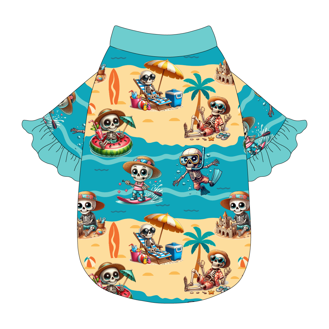 Sand Between My Bones - The Shimmy Edge Tee
