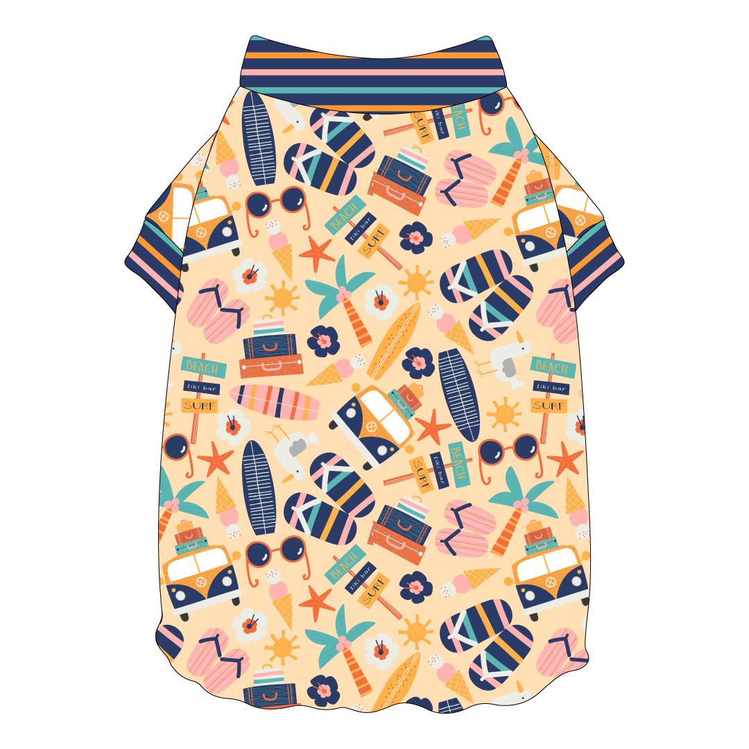 Scoops Of Sunshine - Scoops Of Sunshine - Flutter Waist Tee