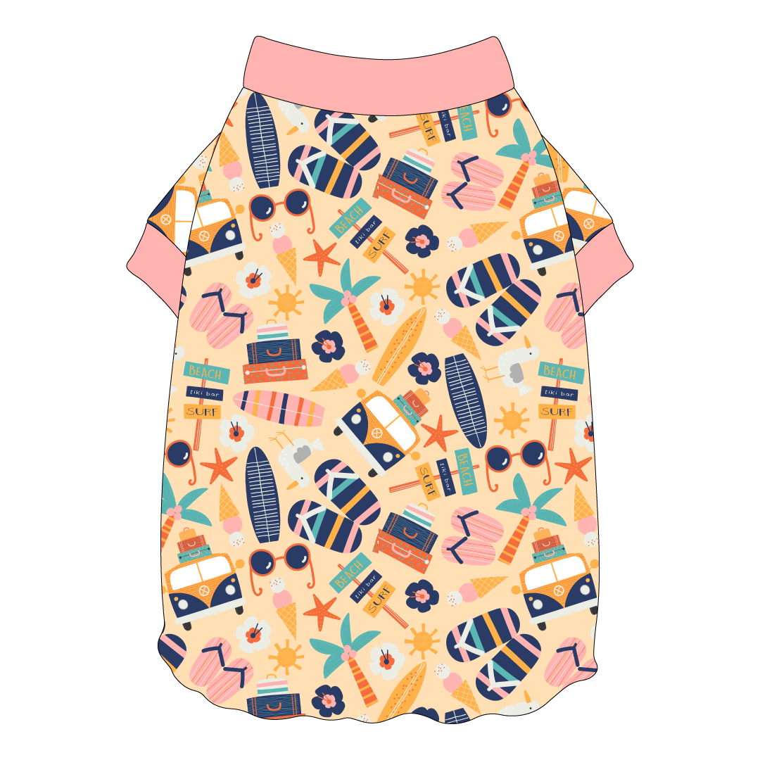 Scoops Of Sunshine - Scoops Of Sunshine - Flutter Waist Tee