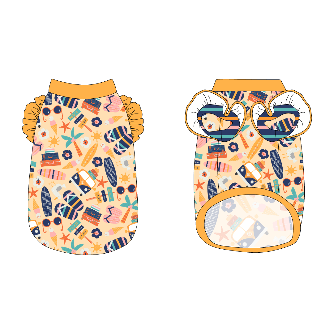 Scoops Of Sunshine - Scoops Of Sunshine - La Petite Shimmy Tank