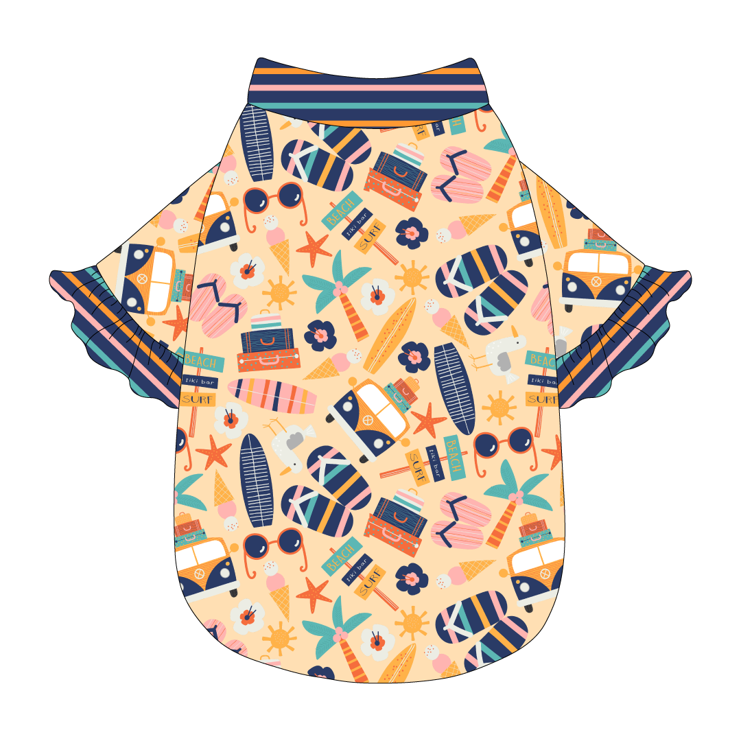 Scoops Of Sunshine - Scoops Of Sunshine - The Shimmy Edge Tee