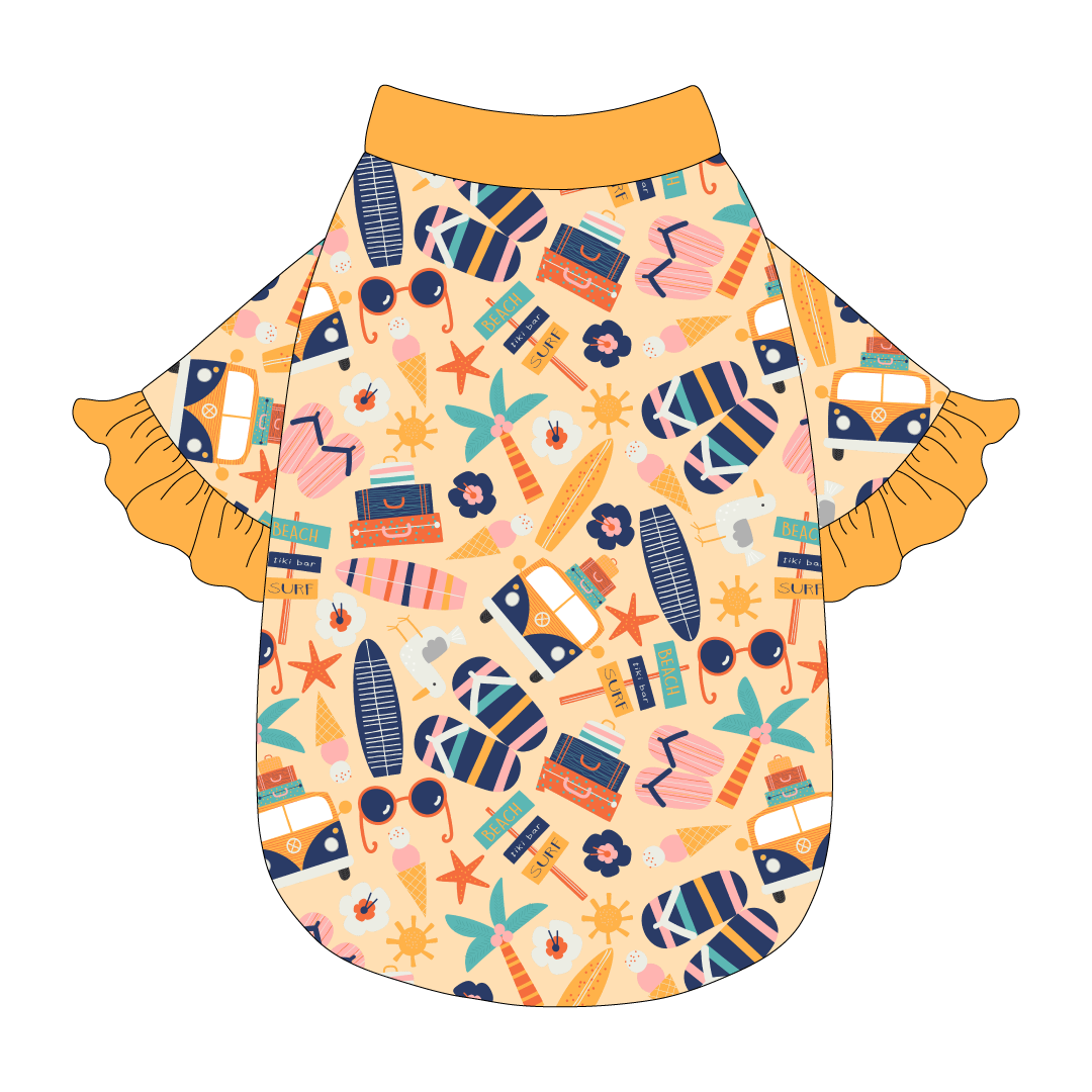 Scoops Of Sunshine - Scoops Of Sunshine - The Shimmy Edge Tee
