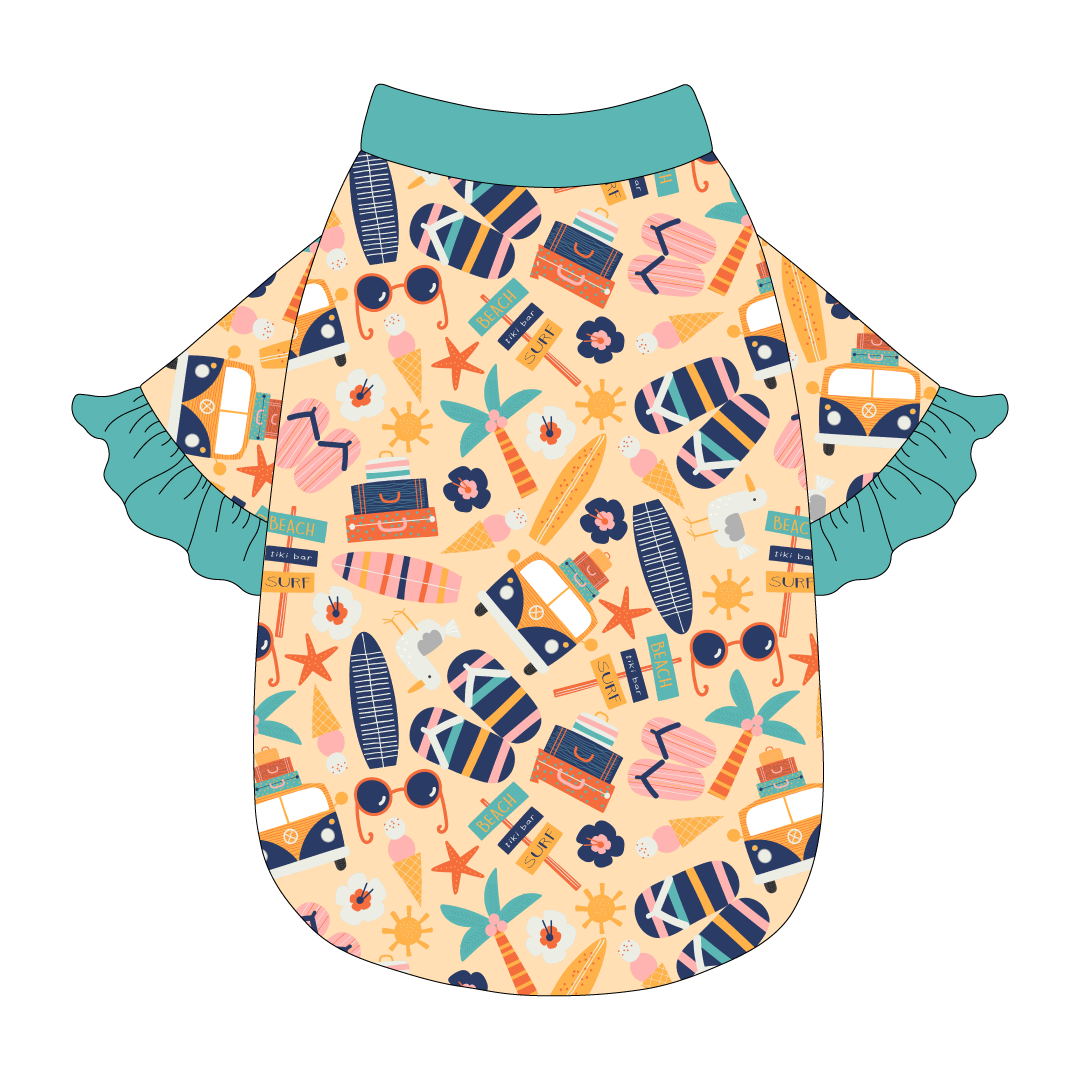 Scoops Of Sunshine - Scoops Of Sunshine - The Shimmy Edge Tee
