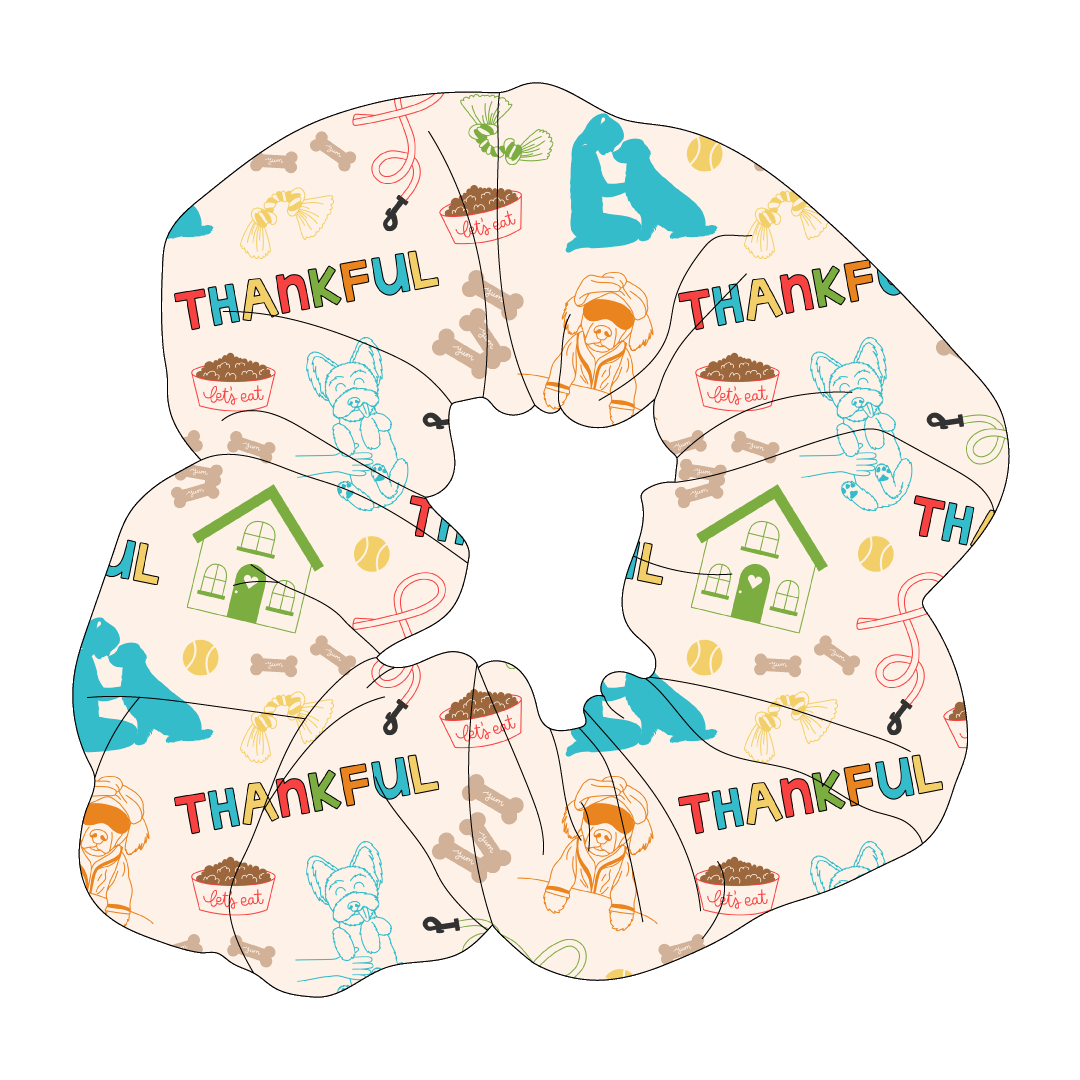 Thankful - Thankful (Colorful) - The Scrunchie