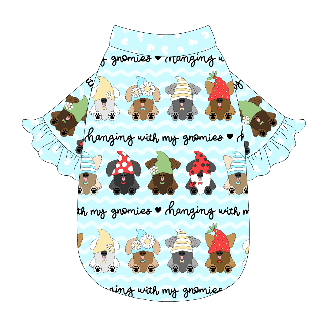 I'm Wildflower About You - Hanging With My Gnomies - The Shimmy Edge Tee