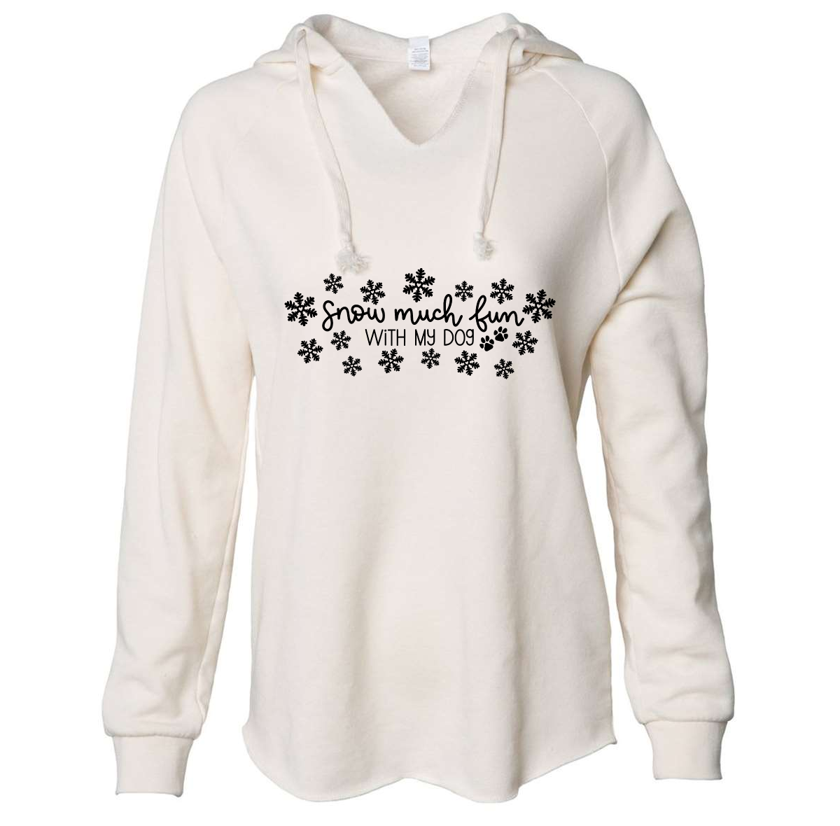 Snow Much Fun - The Dog Mom Relaxed Hoodie