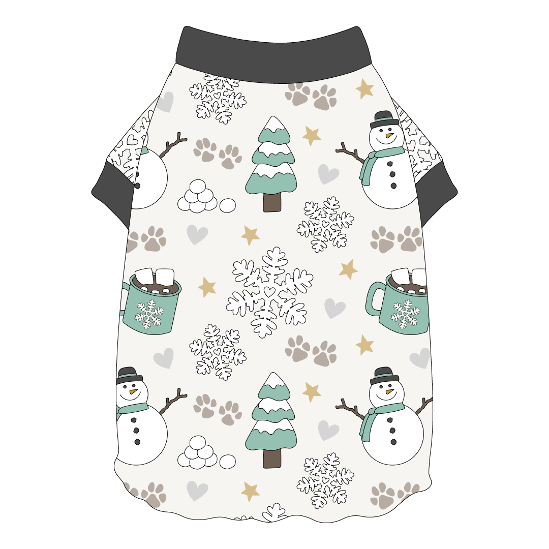 Snow Much Fun - Flutter Waist Tee