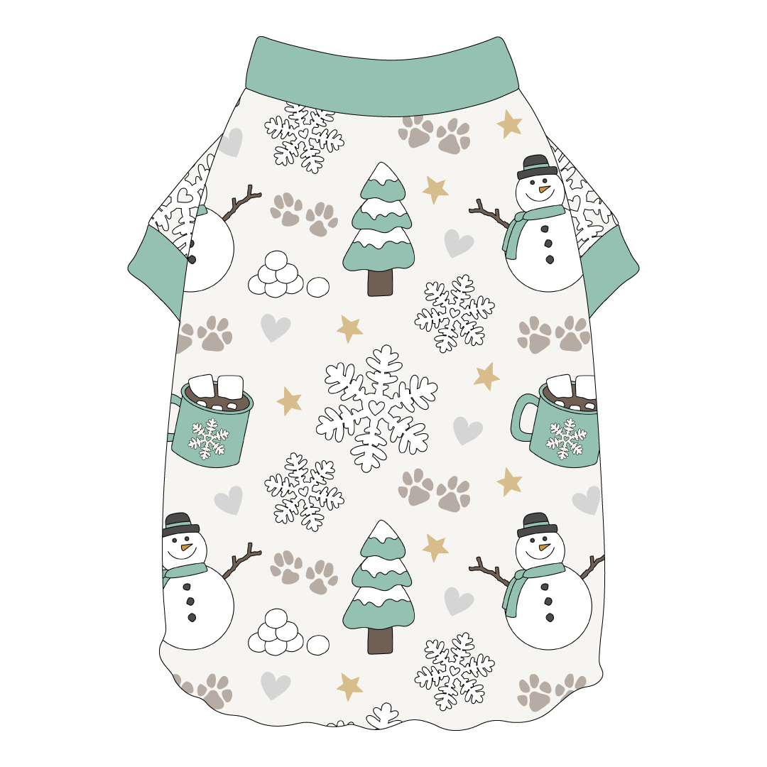 Snow Much Fun - Flutter Waist Tee