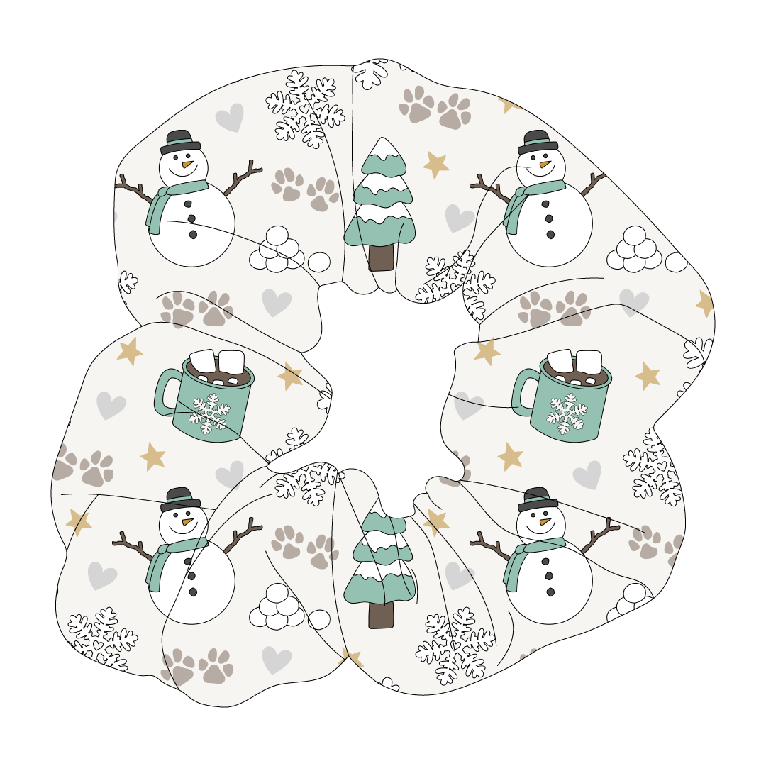 Snow Much Fun - The Scrunchie
