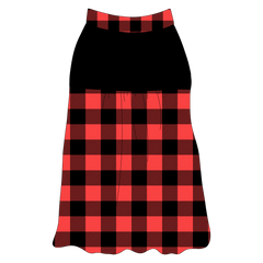 Twas The Night Before Christmas - Buffalo Plaid B/R - The Sophia Tank