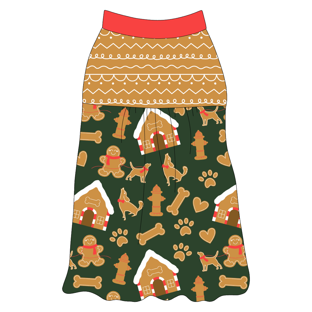 Twas The Night Before Christmas - Dog Gingerbread - The Sophia Tank