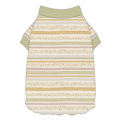 Eggstra Special - Springtime Stripes - Flutter Waist Tee
