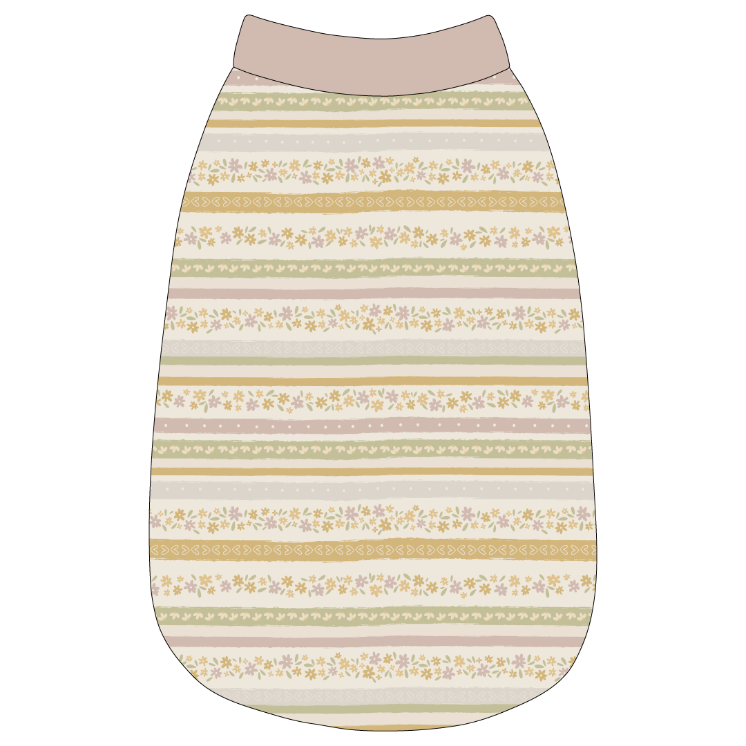 Eggstra Special - Springtime Stripes - The Basic Tank