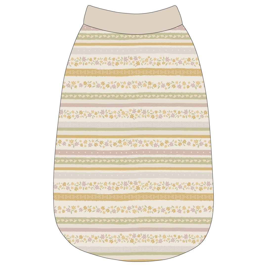 Eggstra Special - Springtime Stripes - The Basic Tank