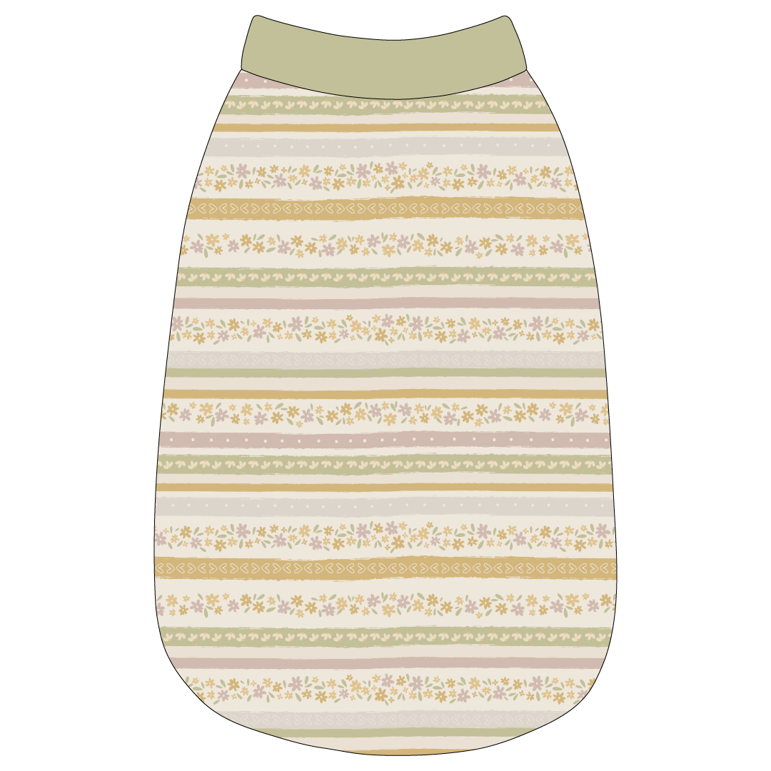 Eggstra Special - Springtime Stripes - The Basic Tank