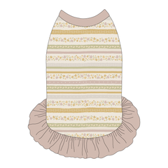 Eggstra Special - Springtime Stripes - The Tank With Skirt