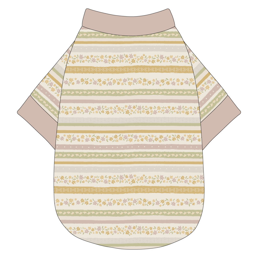 Eggstra Special - Springtime Stripes - The Basic Tee