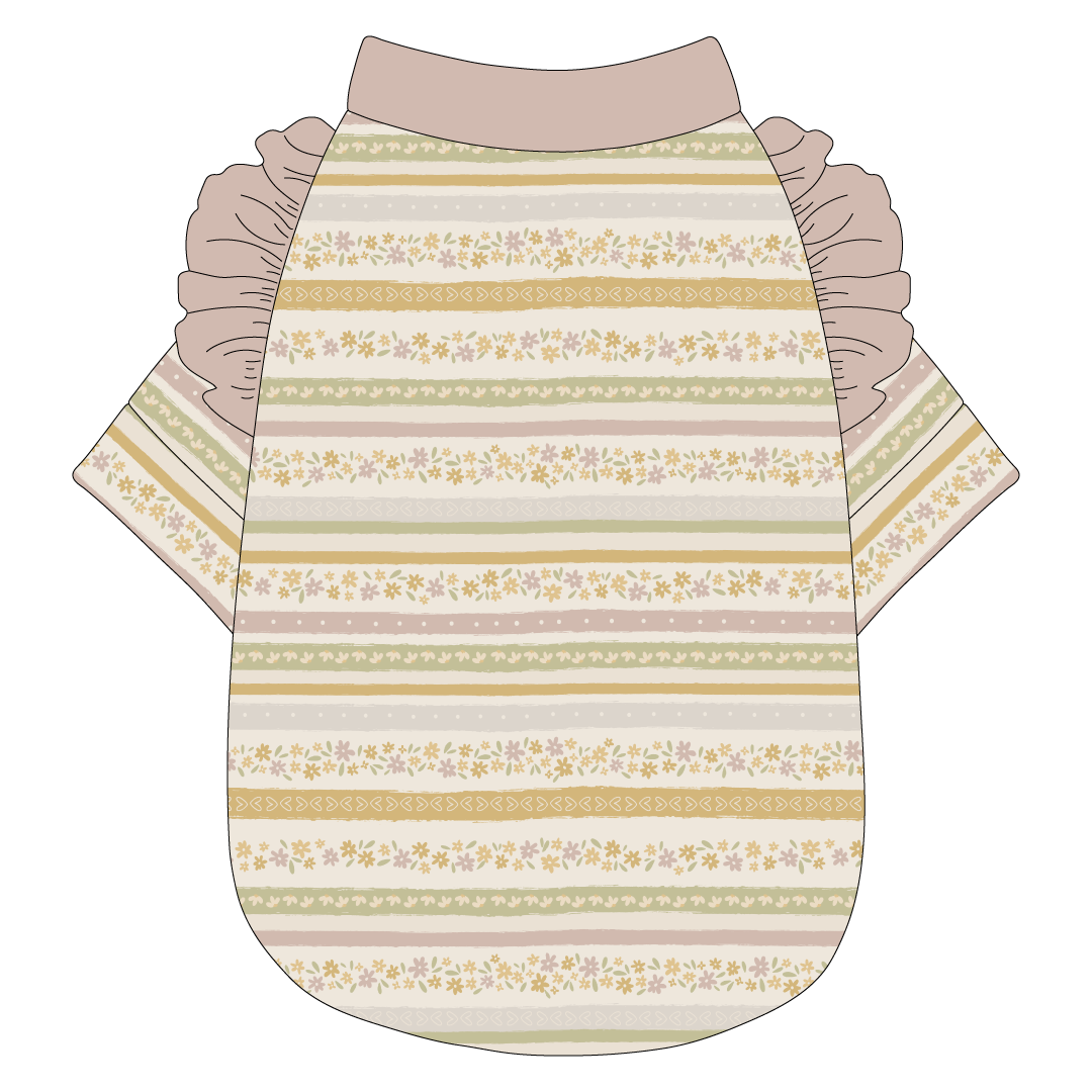 Eggstra Special - Springtime Stripes - The Sylvie Tee