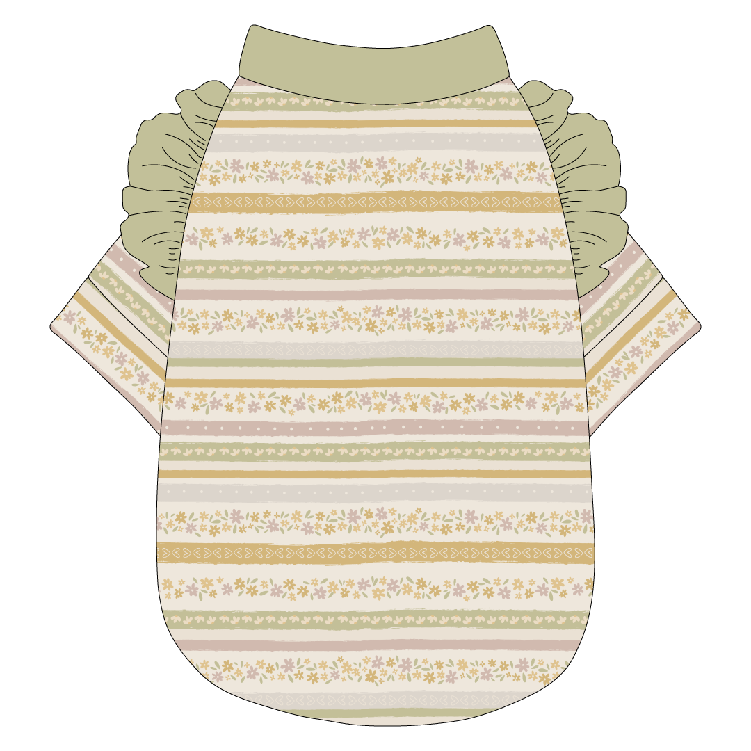 Eggstra Special - Springtime Stripes - The Sylvie Tee