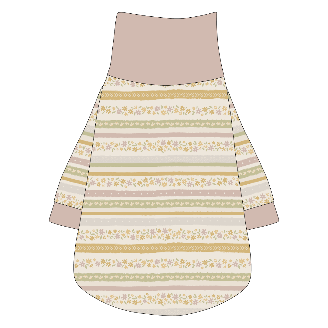 Eggstra Special - Springtime Stripes - The Turtleneck Tee