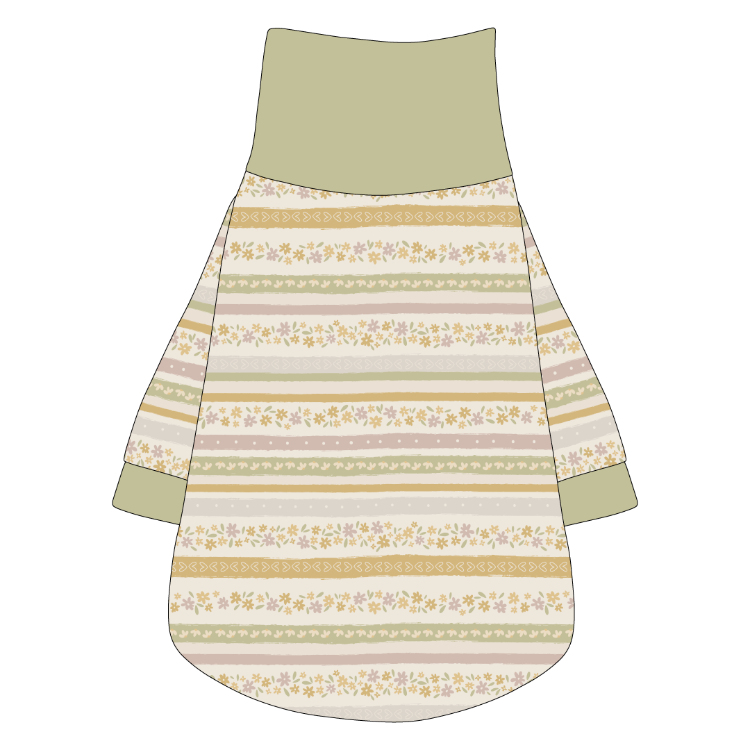 Eggstra Special - Springtime Stripes - The Turtleneck Tee