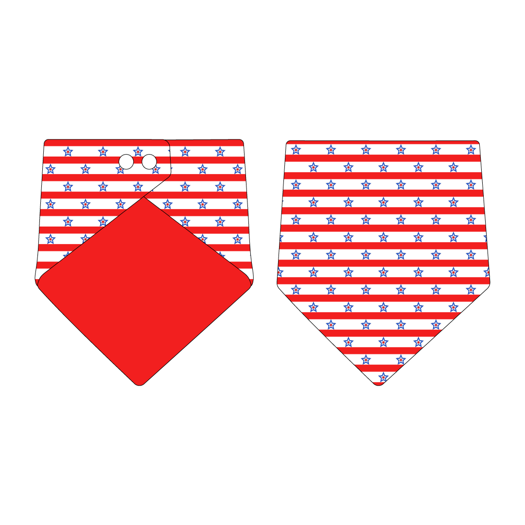 Red, White & BBQ - Stars & Stripes - The Bandana