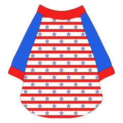Red, White & BBQ - Stars & Stripes - The Raglan Jersey