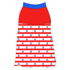 Red, White & BBQ - Stars & Stripes - The Sophia Tank