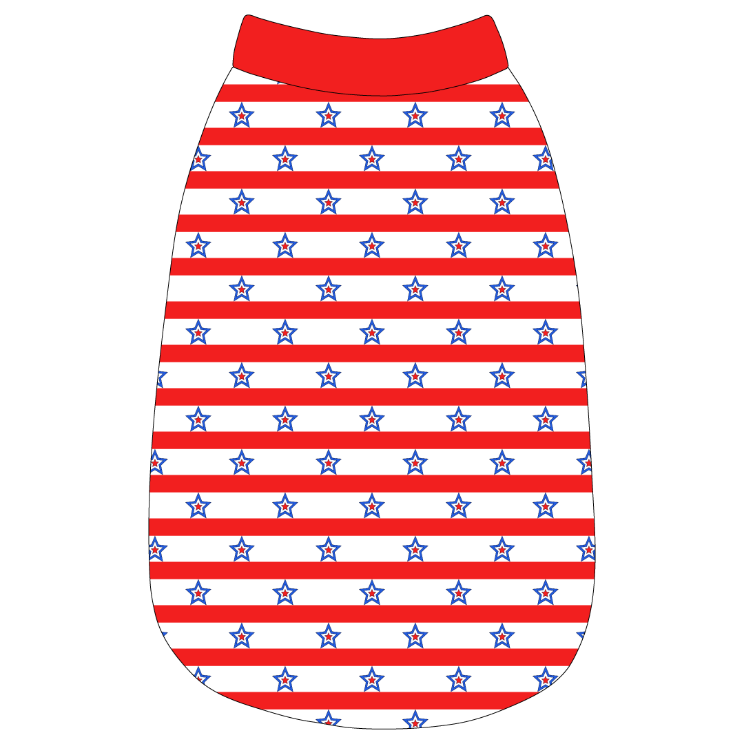 Red, White & BBQ - Stars & Stripes - The Basic Tank