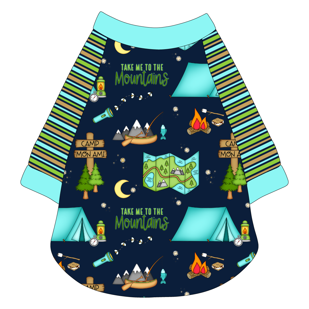 Take Me To The Mountains - The Raglan Jersey