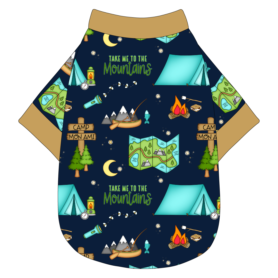 Take Me To The Mountains - The Basic Tee
