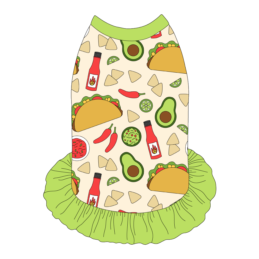 Life Is Better With Tacos & - The Tank With Skirt