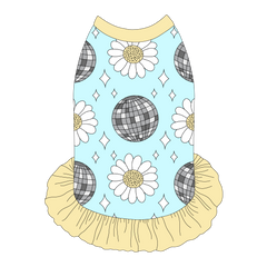 I'm Wildflower About You - Disco Daisies - The Tank With Skirt