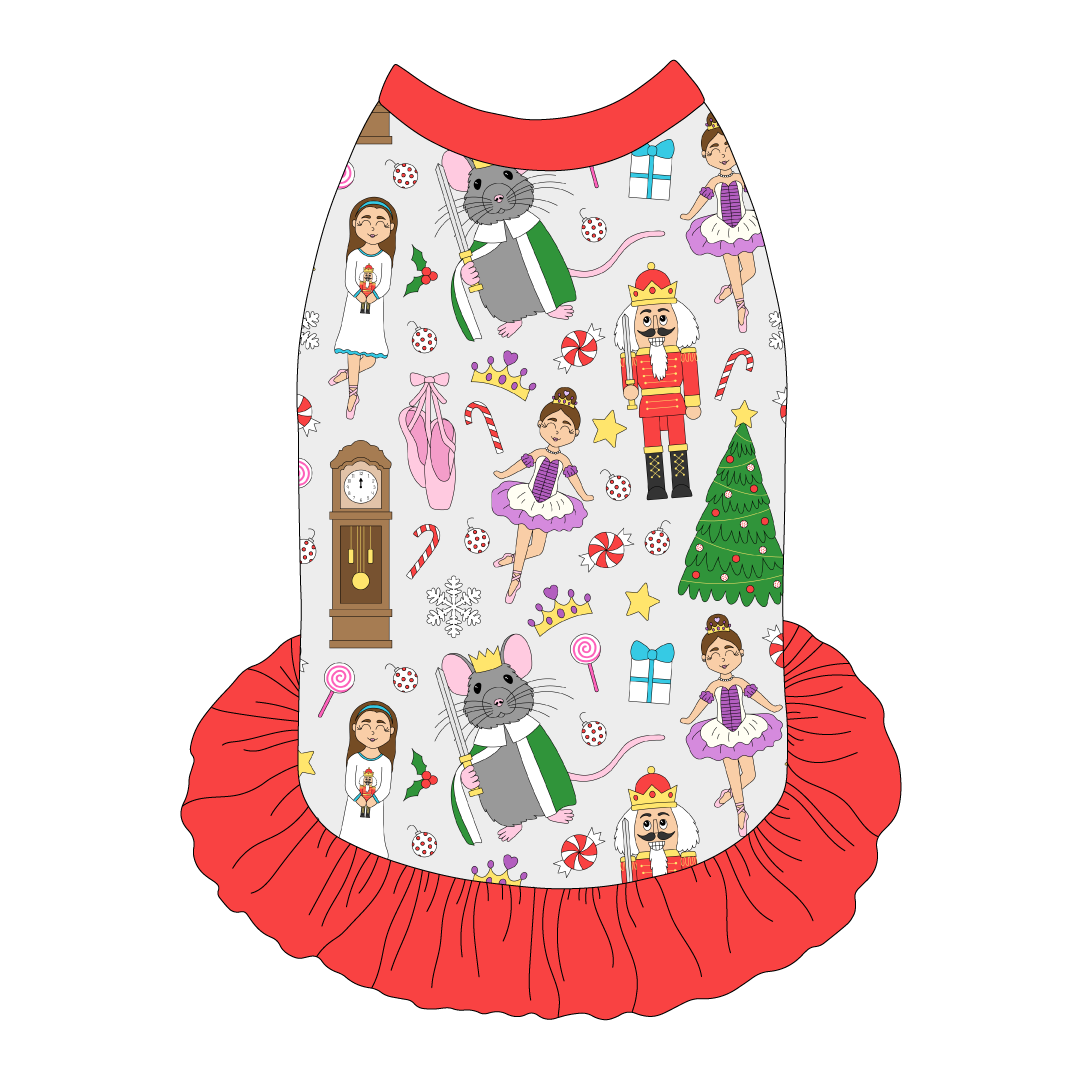 Twas The Night Before Christmas - Nutcracker - The Tank With Skirt