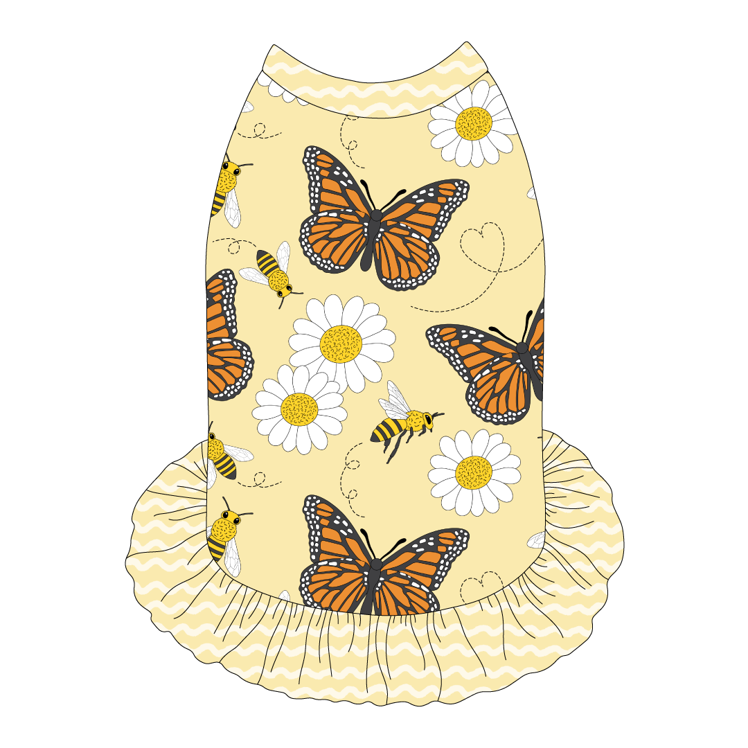 I'm Wildflower About You - Don't Worry Bee Happy - The Tank With Skirt