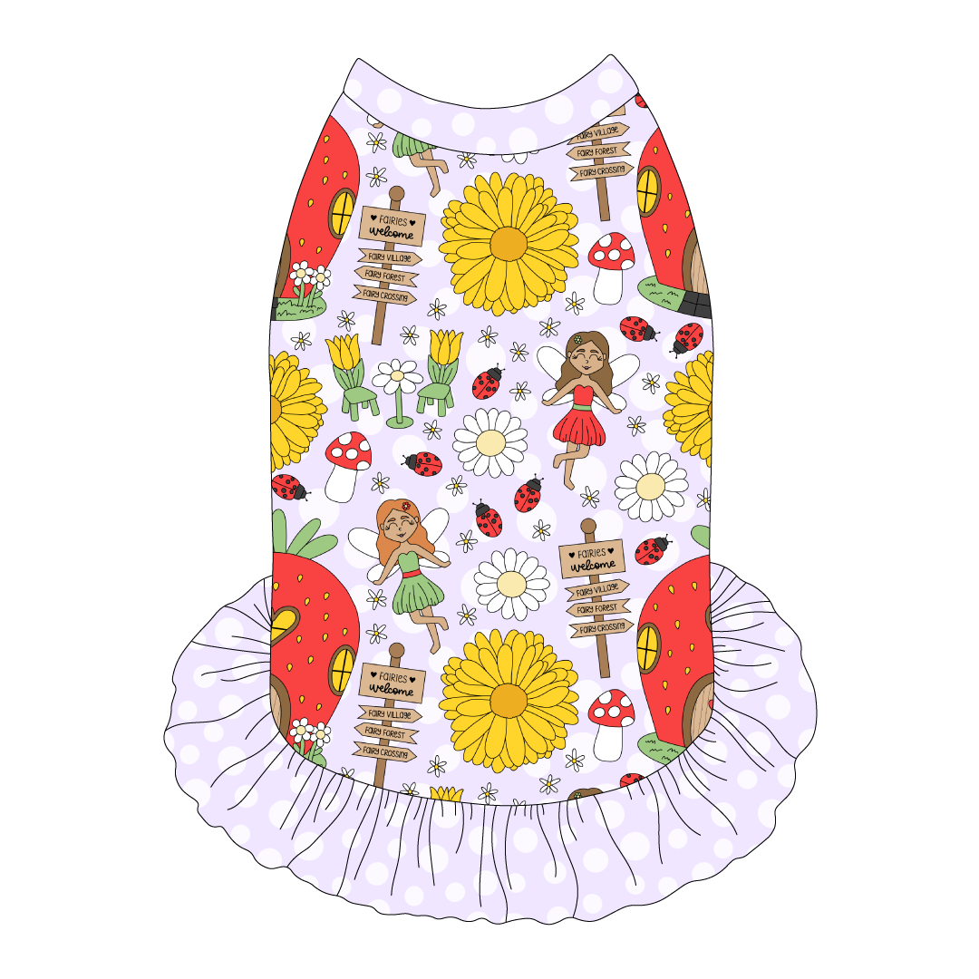 I'm Wildflower About You - Fairy Garden - The Tank With Skirt