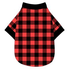 Twas The Night Before Christmas - Buffalo Plaid B/R - The Basic Tee