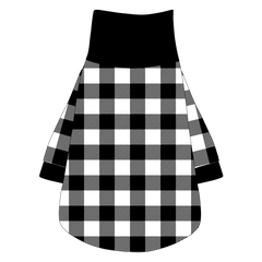 It's Fall Y'all - Buffalo Plaid B/W - The Turtleneck Tee