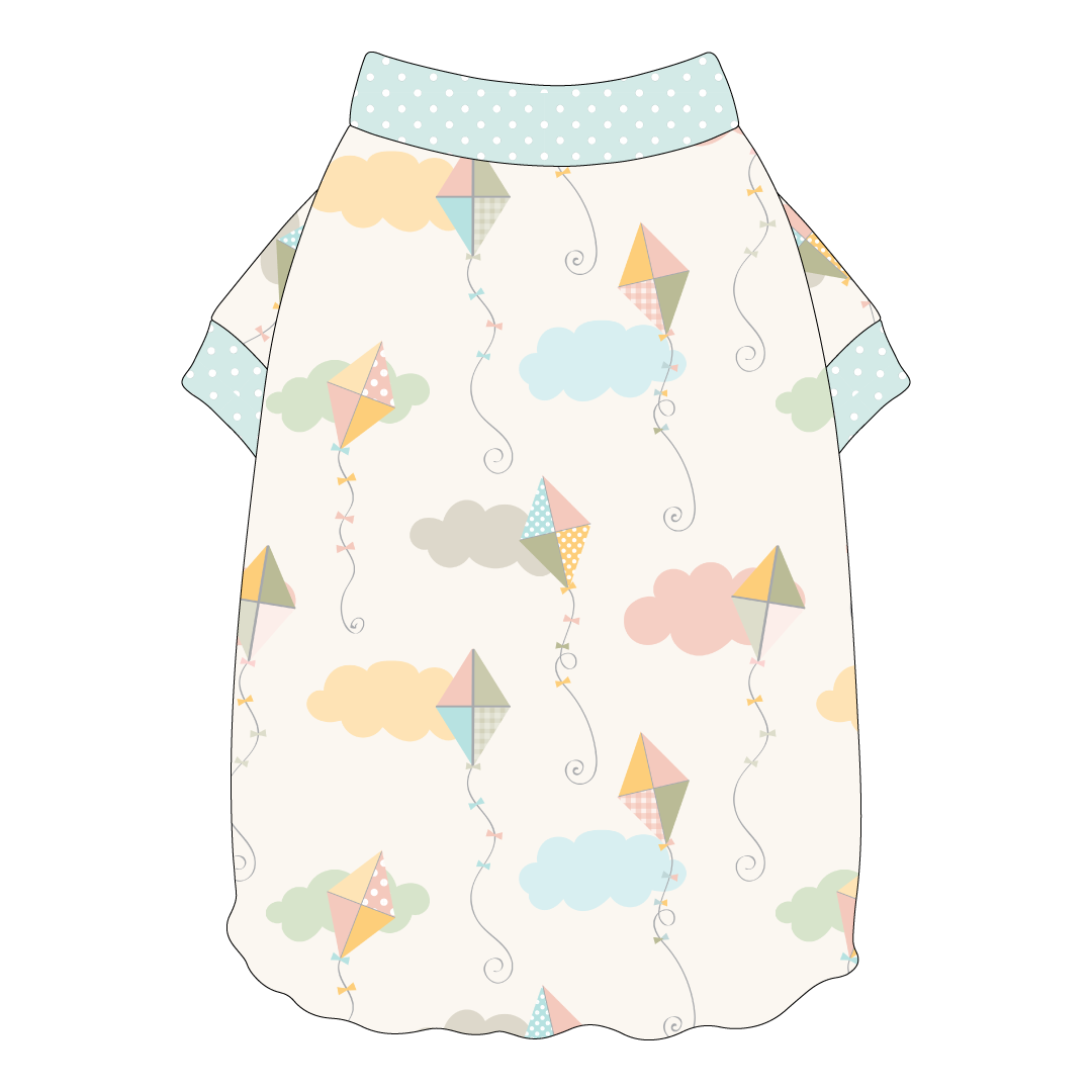 Up And Away - Flutter Waist Tee