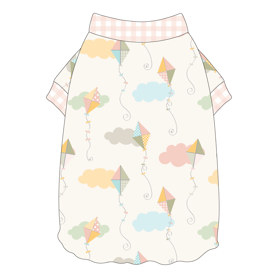 Up And Away - Flutter Waist Tee